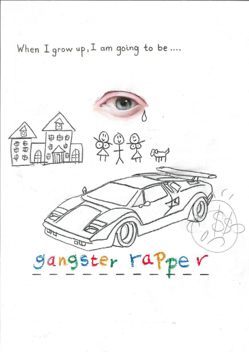 Pipe dreams. Gangsta rapper. Preston Paperboy (Preston Paperboy) - современный английский художник. Абстрактный фотореализм. Арт. Гангста рэпер