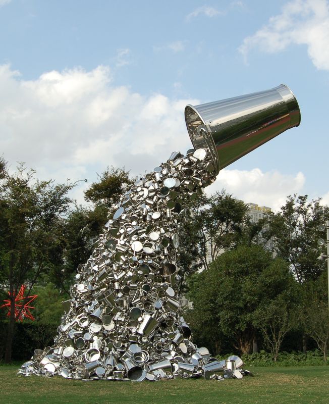 Ray (Рэй), 2012. Субодх Гупта (Subodh Gupta) - индийский художник, скульптор. Современное искусство Индии