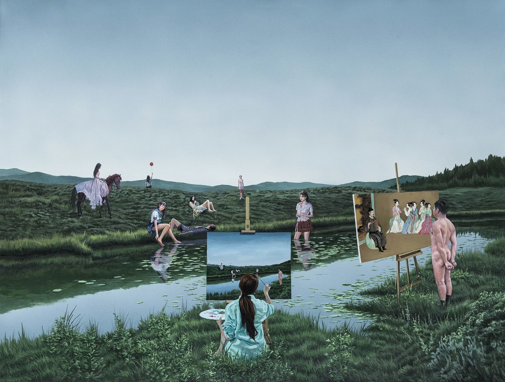 Seven Fairies, 2015. Tamen (Tamen) - современный арт-дуэт из Китая. Современное искусство. Contemporary Art in China. Современная живопись
