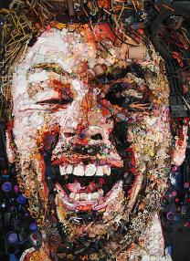 Том Дейнингер (Tom Deininger, р. 1964) - современный художник. Получил известность благодаря своим картинам из мусора. Фото