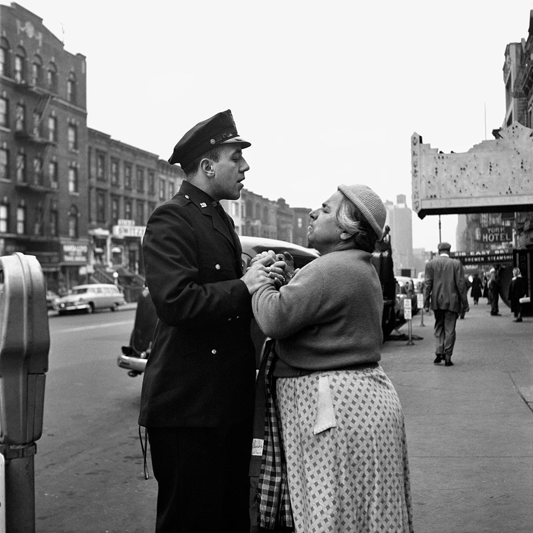 Современное искусство. Вивиан Майер. Фотография. East 86th Street, Сентябрь, 1956. Нью-Йорк