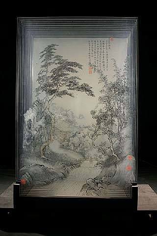 Ся Сяован (Xia Xiaowan) - современный китайский художник, 3D-график. Современное искусство Китая, КНР. Живописные скульптуры в стекле