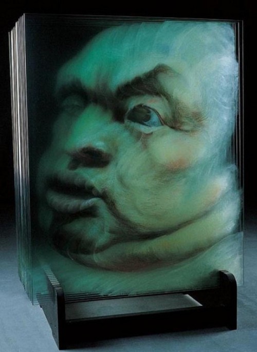 Живописные скульптуры в стекле. Ся Сяован (Xia Xiaowan) - современный китайский художник, 3D-график. Современное искусство Китая, КНР