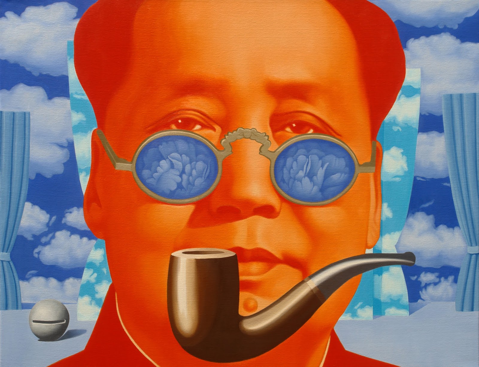 Мао Цзэдун в современном искусстве. Сюй Дэки (Xu Deqi или Xu De Qi) - современный китайский художник. Современная живопись Китая, КНР
