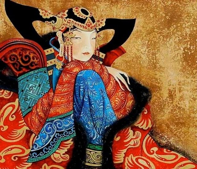 Заясайхан Самбуу (Zayasaikhan Sambuu) - современный монгольский художник. Современная живопись Монголии