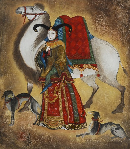 Заясайхан Самбуу (Zayasaikhan Sambuu) - современный монгольский художник. Современная живопись Монголии